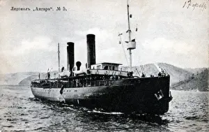 The Angara in service on Lake Baikal