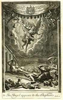 Luke Gallery: An Angel appears to the Shepherds