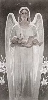Images Dated 25th July 2011: Angel Bringing Baby