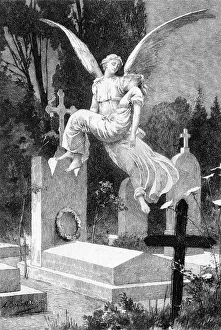 Raises Prints: ANGEL WITH CORPSE