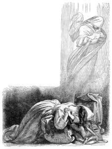 New Images July 2023 Prints: Angel of Death taking dead child