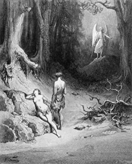 Angel Expels Adam