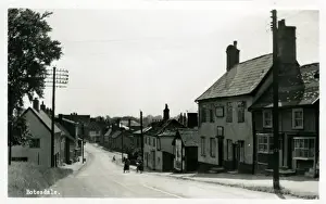 Diss Prints: The Angel Inn, Botesdale, Diss, England