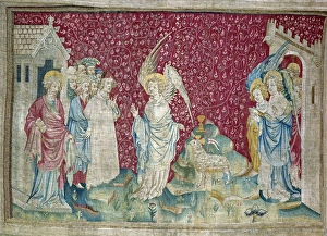 Angers Gallery: The Third Angel and the Lamb. Apocalypse of Angers