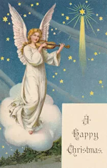 Images Dated 18th March 2020: Angel with a violin