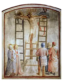 Convent Prints: ANGELICO, Fra (1387-1455). Descent from the Cross