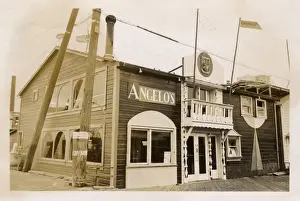 Angelo Prints: Angelos seafood restaurant, Monterey, California, USA