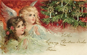 Angels Gallery: Angels Admire Tree