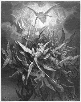 Angels Gallery: Angels Fighting