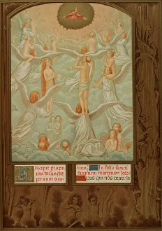 Theme Prints: Angels present to God the souls of the newly elected