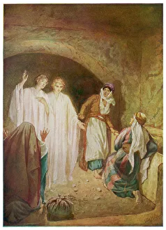 Resurrection Prints: ANGELS AT TOMB