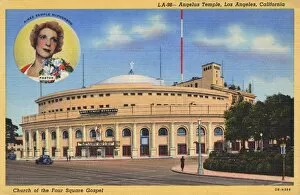 Angelus Temple, Los Angeles, California, USA