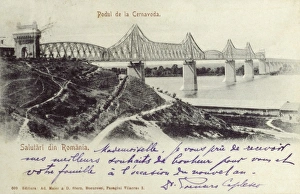 Images Dated 18th April 2011: Anghel Saligny Bridge, Cernavoda, Romania