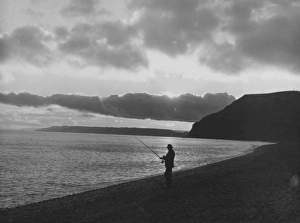 Angling at Sunset
