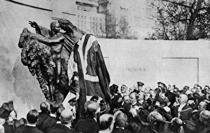 Anglo-Belgian war memorial unveiled, 1920 Anglo-Belgian war memorial unveiled, 1920