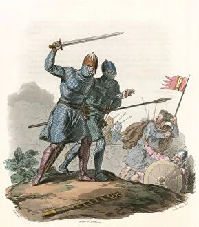 Images Dated 10th June 2011: Anglo-Danish Warriors