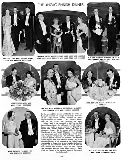 Petherick Gallery: The Anglo-Finnish Dinner, 1936