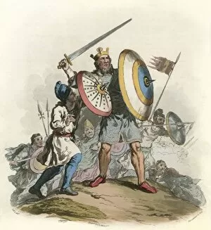 Images Dated 9th June 2011: Anglo-Saxon King