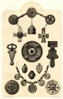 Enamel Gallery: Anglo-Saxon Relics, Personal Ornaments