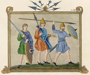 B Road Prints: Anglo-Saxon Soldiers