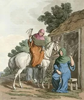 Images Dated 9th June 2011: Anglo-Saxon Women