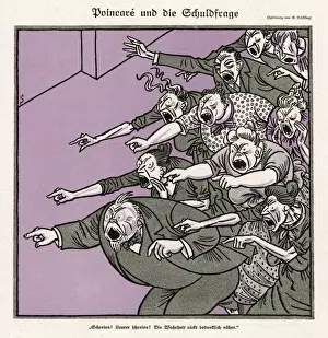 An Angry Demo Crowd 1921
