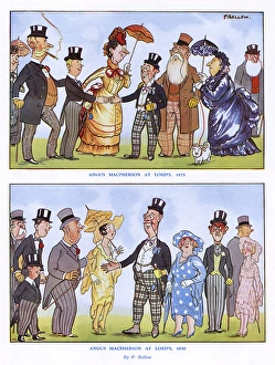 Angus Collection: Angus Macpherson at Lords - changing fashions