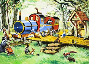 Images Dated 14th September 2006: Animal railway station