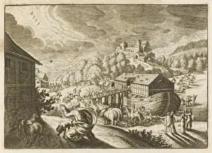 Pairs Prints: Animals Enter the Ark