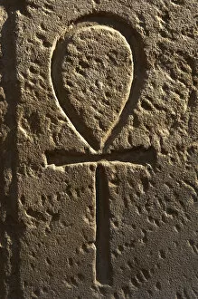 Images Dated 26th November 2003: Ankh or key of life. Relief