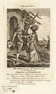 Images Dated 9th July 2020: Ann Brown and George Mattocks in the operatic version