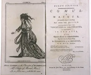 Comus Prints: Ann Catley / Milton / Comus
