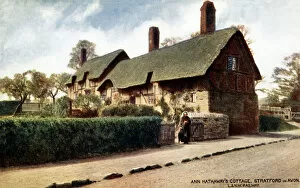 Hedge Collection: Ann Hathaways Cottage, Stratford-on-Avon, Warwickshire