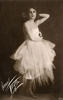 Images Dated 15th May 2018: Anna Fougez - Italian actress and singer
