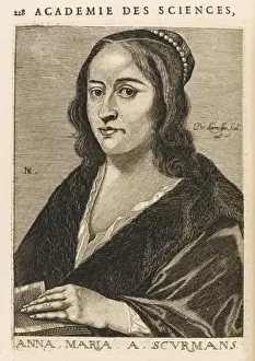 1607 Prints: Anna Maria Van Schurman