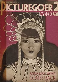 Images Dated 9th January 2019: Anna May Wong on the cover of the British film magazine Pict