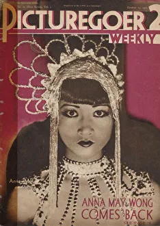 Anna May Wong on the cover of the British film magazine Pict Anna May Wong on the cover of the British film magazine Pict