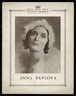 1881 Collection: Anna Pavlova / Programme