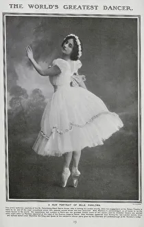 Pointe Prints: Anna Pavlova, Russian prima ballerina
