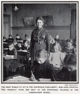 Deputy Prints: Anna Rogstad in a Norwegian School