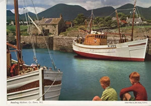 Annalong Gallery: Annalong Harbour, Co Down, N.I. by J. Hinde