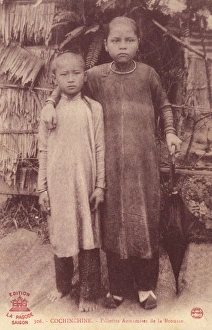 Annamite Gallery: Annamite Mountain Children from Vietnam