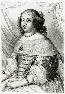 1601 Prints: Anne of Austria / Anon Eng
