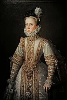 Precious Collection: Anne of Austria, circa 1571, by Alonso Sanchez Coello