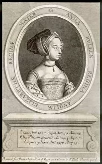 Anne Boleyn / Oval Frame