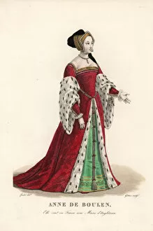 Bodice Collection: Anne Boleyn, Queen of England, second wife