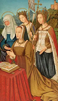 Consecration Prints: Anne of Brittany (1477-1514). Duchess of Brittany