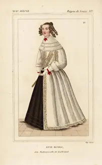 Niece Prints: Anne Budes, Mademoiselle de Guebriant, d. 1647
