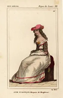Librairie Prints: Anne d Alencon, Lady of La Guerche, Marquise