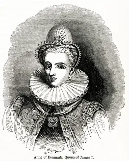Images Dated 14th February 2019: Anne of Denmark